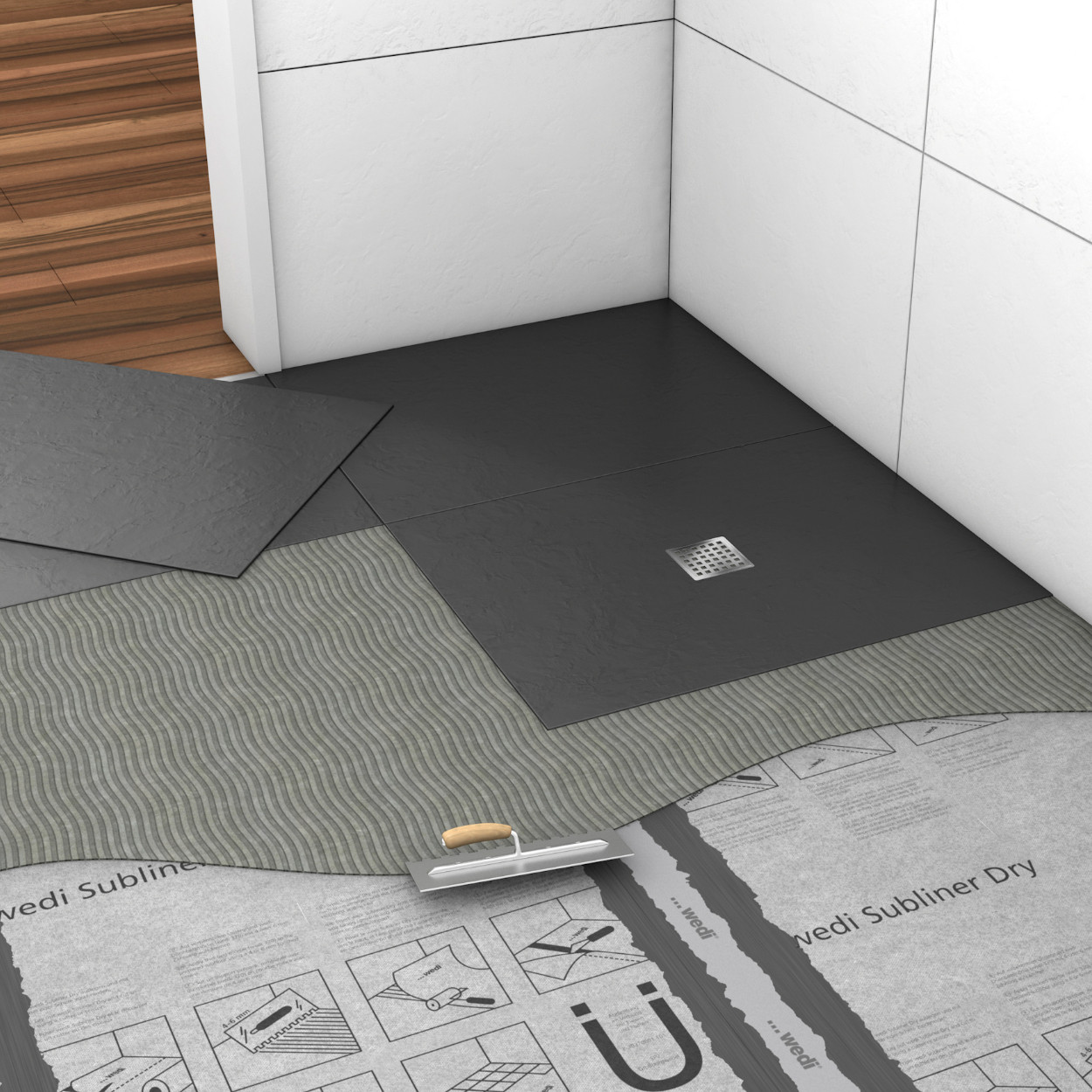 wedi Subliner Dry – Abdichtungsbahn 30m